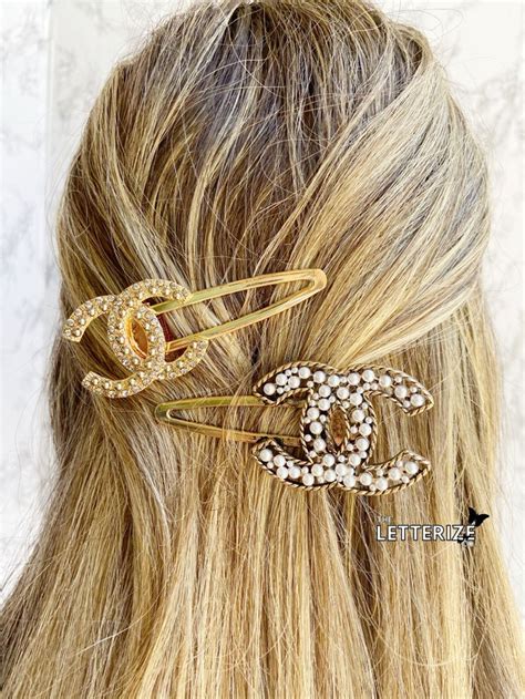 fake chanel hair clips|chanel headbands for women.